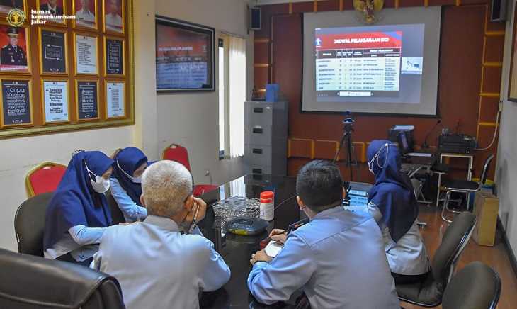 Kanwilkumham Jabar Ikuti Persiapan Rapat Skd Catar Poltekip Dan Poltekim