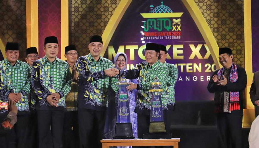 Kabupaten Tangerang Raih Juara Umum Di Mtq Xx Provinsi Banten