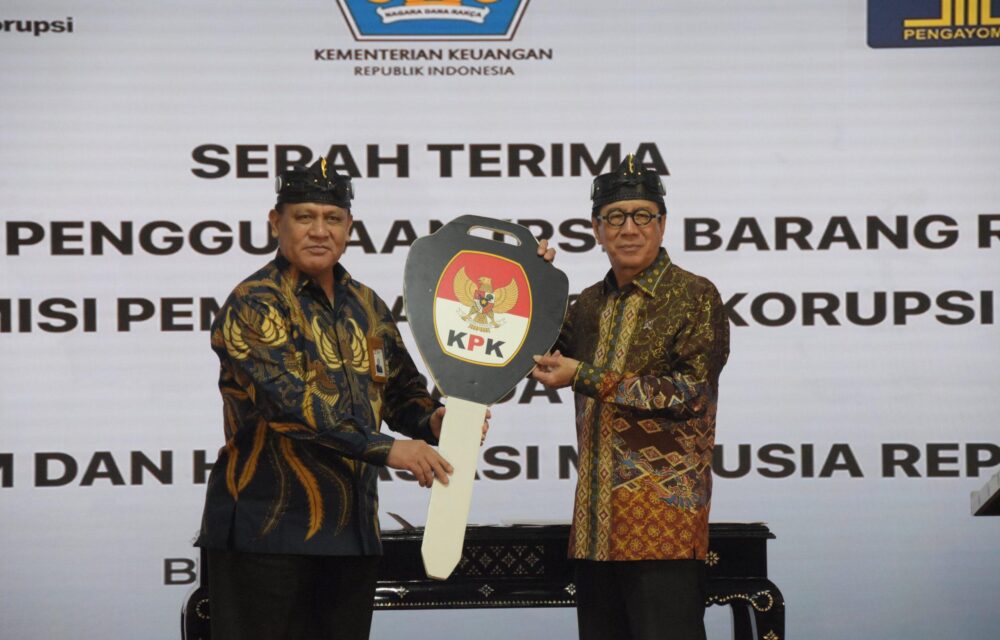 Menkumham Ri Yassona Laoly Terima Aset Bmn Dari Kpk, Cek Selengkapnya