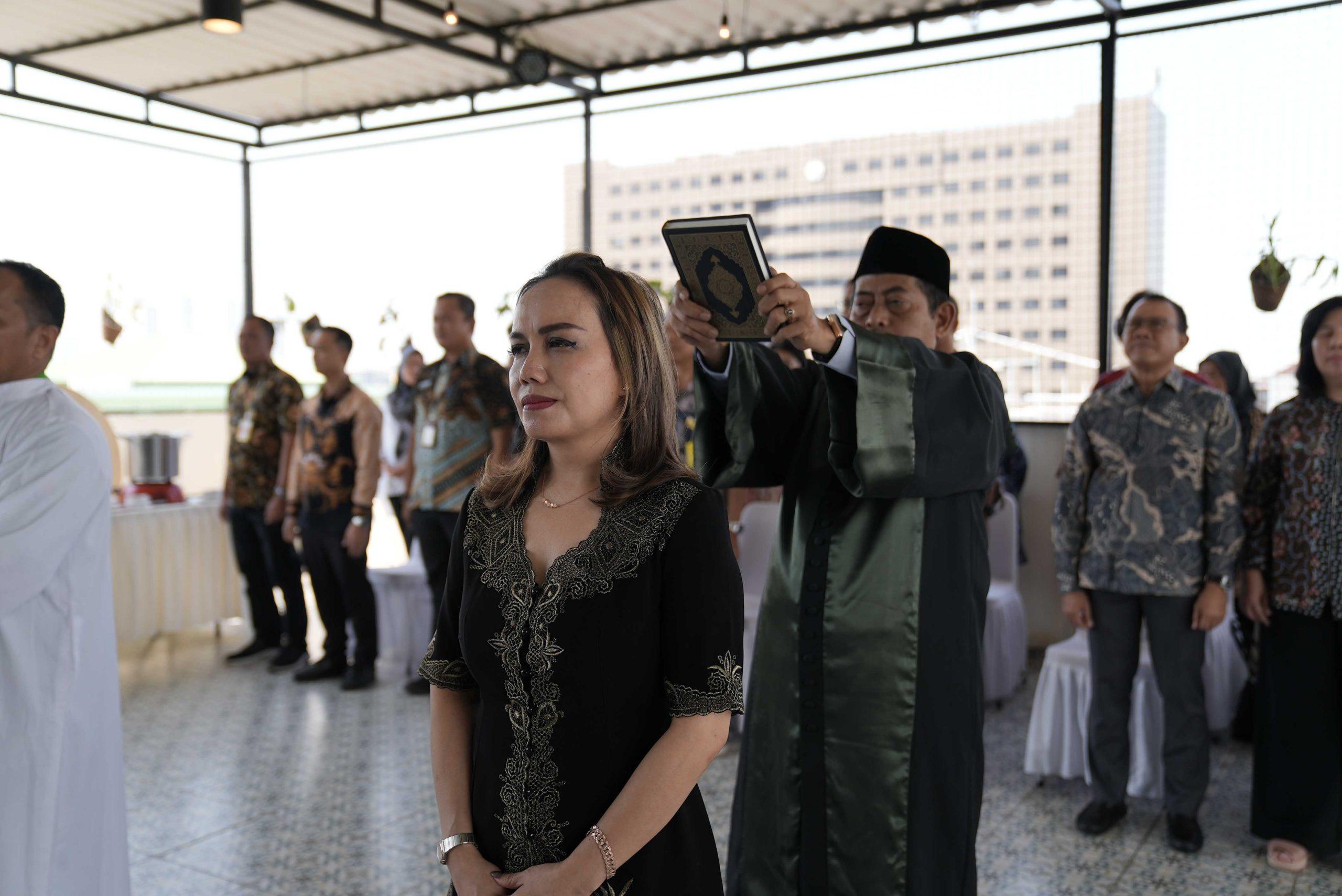 Kepala Kantor Pertanahan Kota Administrasi Jakarta Pusat Melantik 2 Ppat Wilayah Kerja Kota Administrasi Jakarta Pusat