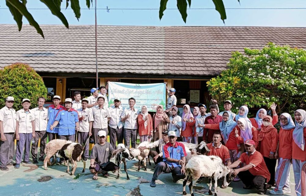 Mantap, Csr Pt Ins Bagikan Hewan Kurban Ke Sekolah Sekolah