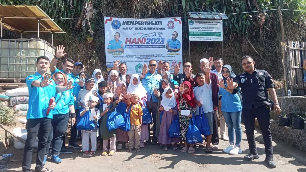 Rakornas GMDM Gelar Donor Darah dan Santunan Anak Yatim