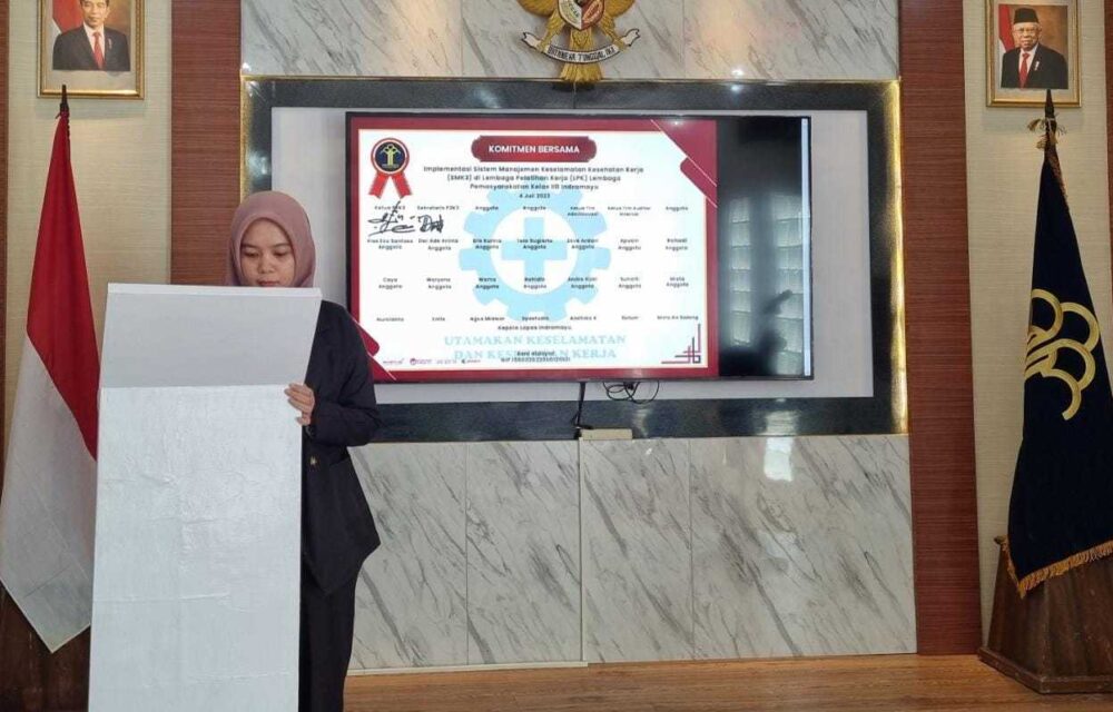 Lapas Indramayu Tandatangani Pakta Integritas Komitmen Bersama Smk3