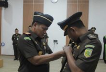 Kajari Malang Edy Winarko Pimpin Sertijab Dan Pisah Sambut Eselon Iv