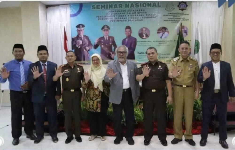 Sambut Hari Adhyaksa Ke 63, Kejari Prengsewu Gelar Seminar