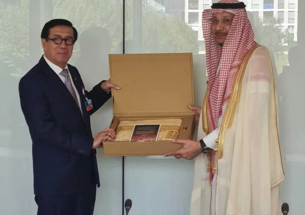 Menkumham Yassona Hadiri Pertemuan Bilateral Pada Sidang WIPO Hari Kedua