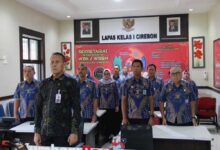 Lapas Kelas I Cirebon Ikuti Kegiatan Doa Kemenkumham Untuk Negeri Tahun 2023.