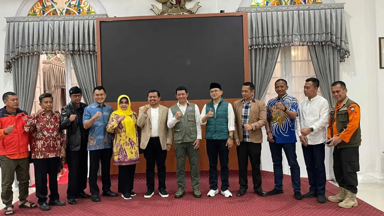 Komisi Vlll Maman Imanulhaq Menghadiri Pagelaran Budaya Sadar Bencana