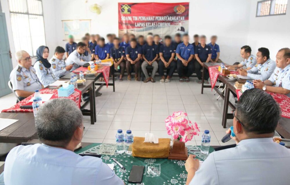Sidang Rutin Tim Pengamat Pemasyarakatan Periode Juli 2023 Di Lapas Cirebon