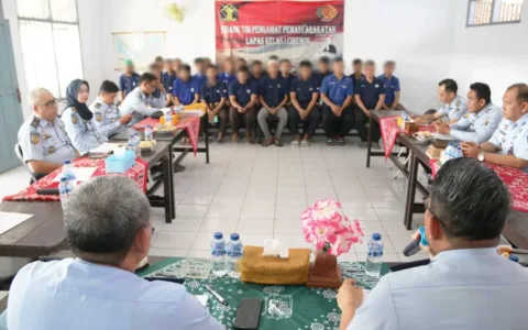 Sidang Rutin Tim Pengamat Pemasyarakatan Periode Juli 2023 di Lapas Cirebon
