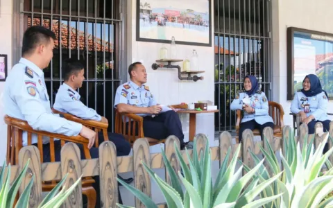 Sosialisasi Hasil Monev Predikat WBBM, Kalapas Ajak Jajaran Tetap Berkomitmen