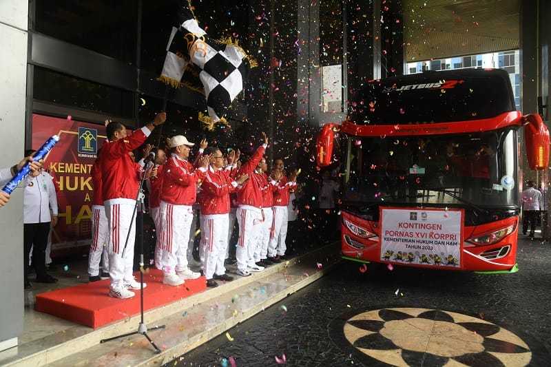 Kemenkumham Ri Kirim Atlet Pornas Ke Xvi Di Jawa Tengah