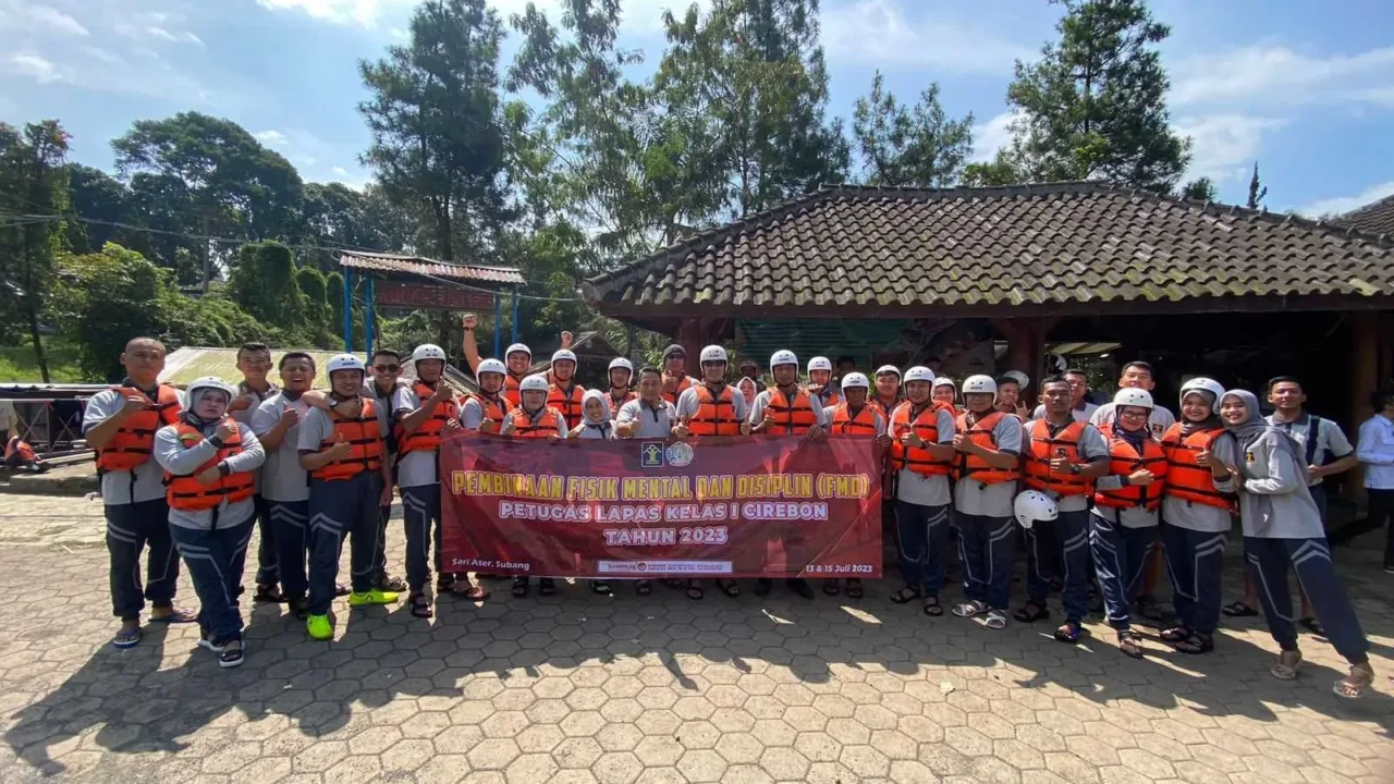 Pegawai Lapas Cirebon Ikuti FMD Gelombang I dengan Jumlah 59 Pegawai