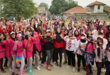 Ajak Hidup Sehat, Teh Sarifah Ajak Warga Kota Serang Senam Bersama