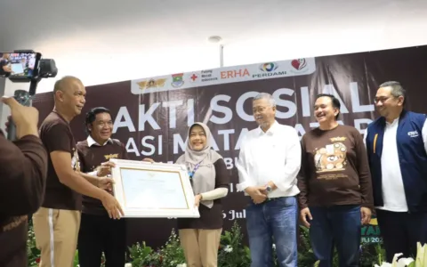 Sambut Hari Bhakti Adhyaksa ke 63, Persaja Adakan Operasi Katarak di RSUD Balaraja Tangerang