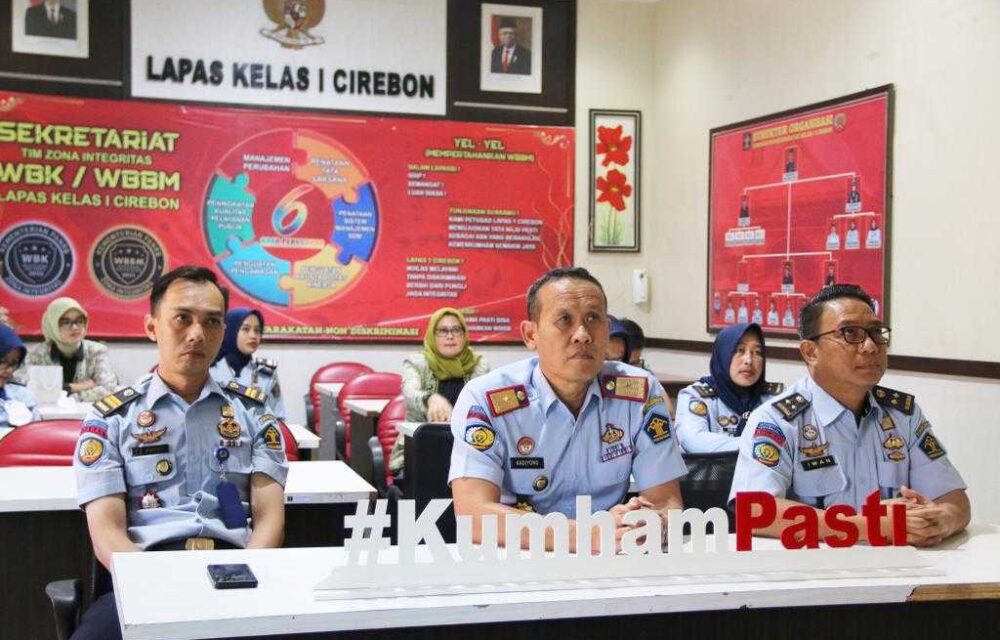 Peringati Hari Anak Nasional Petugas Lapas Cirebon Ikuti Seminar Motivasi