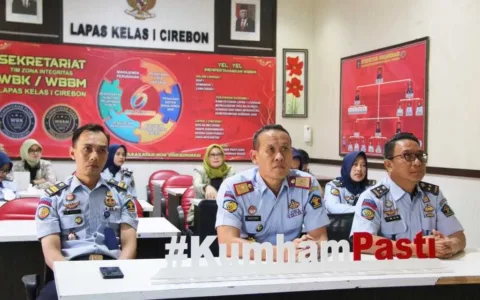 Peringati Hari Anak Nasional Petugas Lapas Cirebon Ikuti Seminar Motivasi