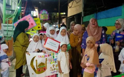 Ratusan Warga Koja Antusias Rayakan Tahun Baru Islam 2023