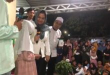 Bacaleg Dpr Ri Camellia Panduwinata Sambut 1 Muharam Pawai Obor Bersama Warga