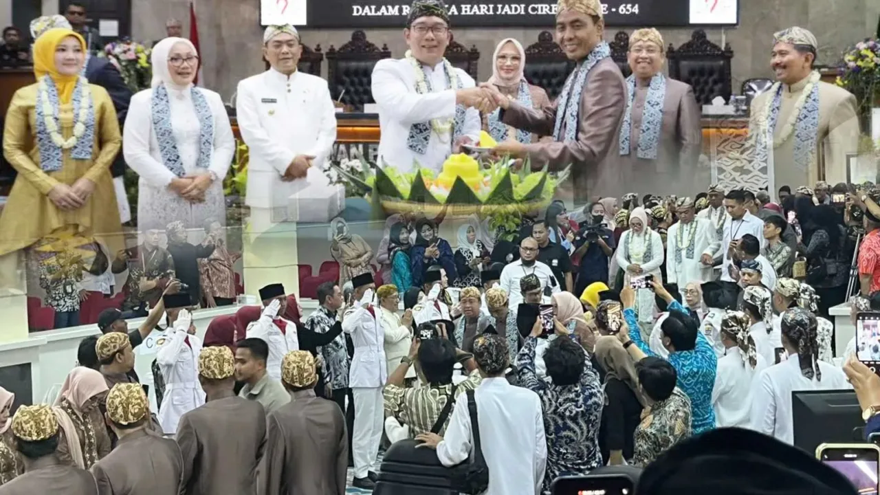 Lapas Cirebon Ikuti Rapat Paripurna Hari Jadi Kota Cirebon, Begini Selengkapnya
