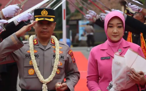 Polres Lebak Gelar Apel Satuan dan Farawell Parade Kapolres Lebak