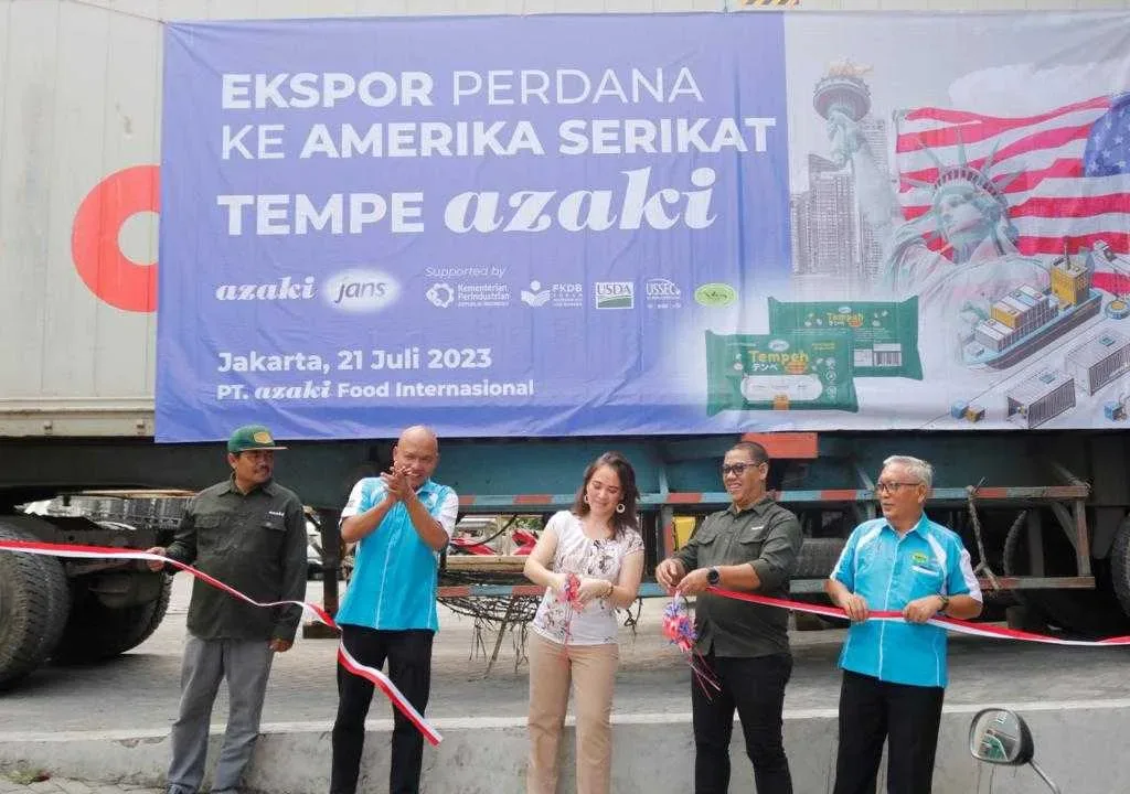 LUAR BIASA! TEMPE AZAKI TEMBUS PASAR EKSPOR AMERIKA SERIKAT