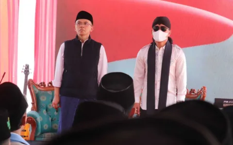 Pengasuh Ponpes Al Mizan, Kiai Maman Gembira Kedatangan Sahabat Karib Cek Selengkapnya