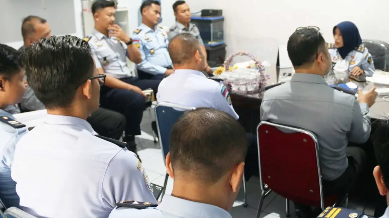 Lapas Cirebon Gelar Rapat Koordinasi Hari Kemenkumham ke-78