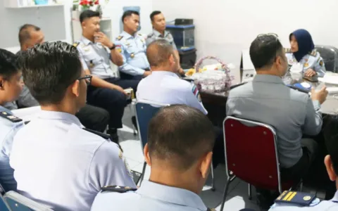 Lapas Cirebon Gelar Rapat Koordinasi Hari Kemenkumham ke-78