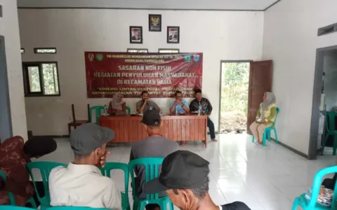 TMMD 117 Kodim Pandeglang Bekerjasama dengan Polres dan Kajari Lakukan Penyuluhan Hukum pada Warga
