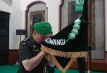 Danrem 064/My Pimpin Sertijab Kasiter Kasrem Dan Dandenhub Korem 064/My
