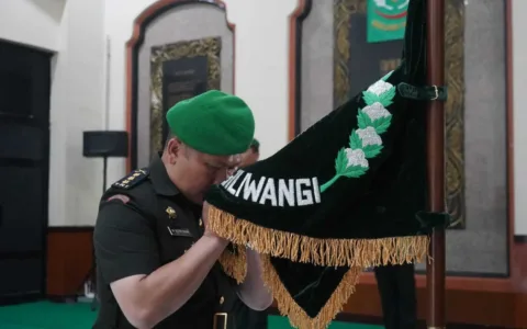 Danrem 064/MY Pimpin Sertijab Kasiter Kasrem dan Dandenhub Korem 064/MY