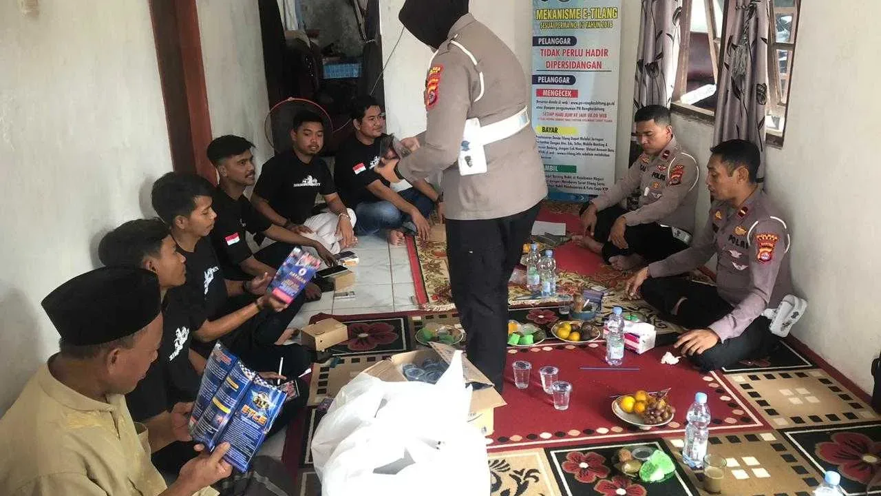 Satlantas Polres Lebak Giat Silaturahmi dengan Serikat Sopir Banten Sosialisasikan Terkait Kamsel