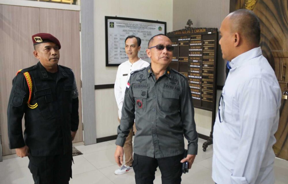Irjen Kemenkumham Ir. Razilu Kunjungi Lapas Cirebon, Begini Selengkapnya