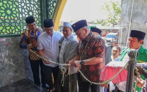 Resmikan Masjid di Sidoarjo, Ketua DPD RI Bicara Kembali ke Pancasila Sebagai Legacy bagi Bangsa