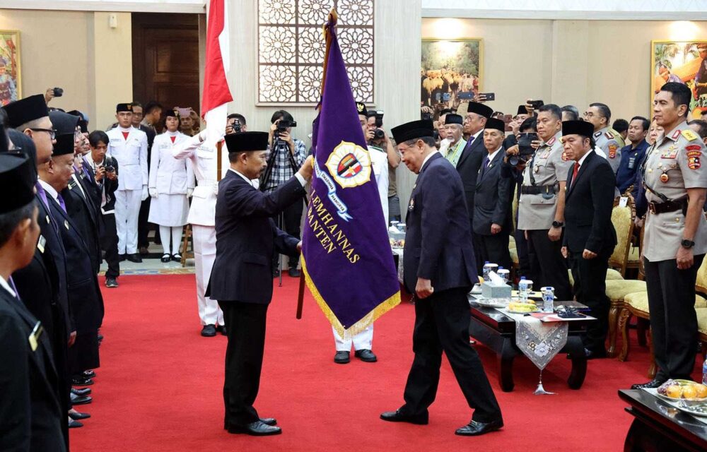 Pj Gubernur Al Muktabar Hadiri Pelantikan Pengurus Dpd Ikal-Lemhannas Banten