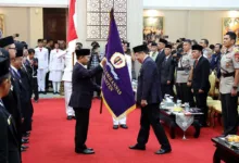 Pj Gubernur Al Muktabar Hadiri Pelantikan Pengurus DPD IKAL-LEMHANNAS Banten