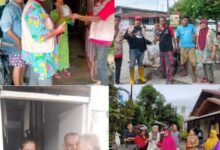 Relawan Ganjar 2024 Bantu Korban Banjir Kota Padang Bersama Forlop Indonesia, Harmoni Indonesia Dan Forum Sehati