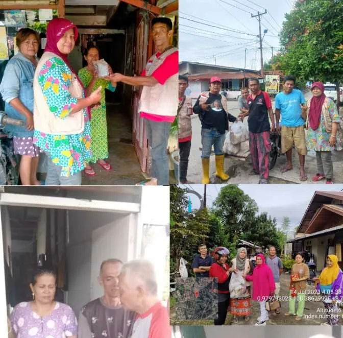 Relawan Ganjar 2024 Bantu Korban Banjir Kota Padang Bersama Forlop Indonesia, Harmoni Indonesia dan Forum Sehati