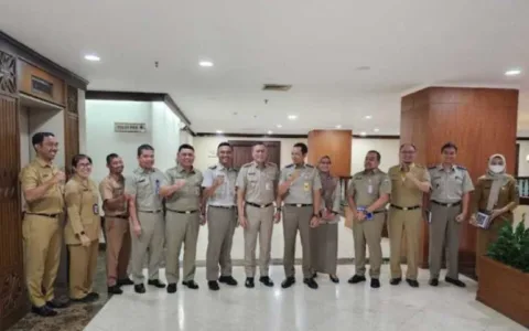 Bahas Sertifikasi Aset dan PTSL, BPN Audensi Bersama Walkot Jakpus