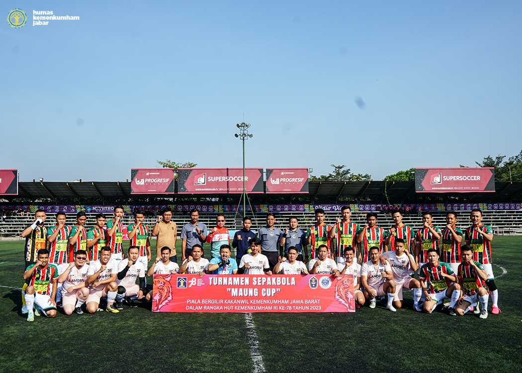 Peringati Hari Dharma Karya Dika, Kakanwil R. Andika Dwi Prasetya Gelar Turnamen Sepak Bola