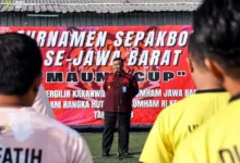 Peringati Hari Dharma Karya Dika, Kakanwil R. Andika Dwi Prasetya Gelar Turnamen Sepak Bola