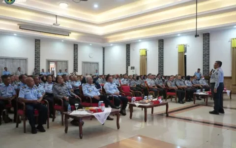 Kakanwil R. Andika Dwi Prasetya Ikuti Pembekalan Purnabakti Kemenkumham RI Tahun 2023
