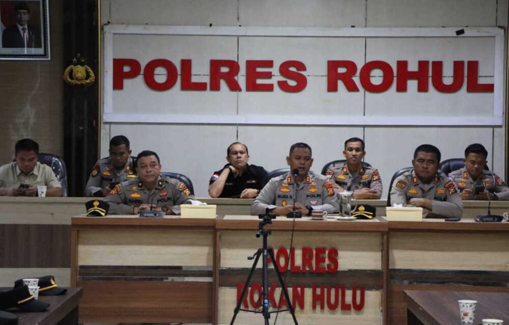 Operasi Bina Waspada Lk 2023 Polres Rohul Di Mulai, Ini Sasarannya