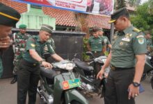 Kasrem Cek Kendaraan Dinas Personel Korem 064/My, Begini Penjelasannya