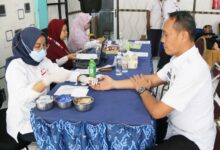 Lapas Cirebon Ikut Berpartisipasi Donor Darah Peringati Hut Kemenkumham Ri Ke-78