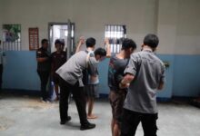 Lapas Kelas Iia Bekasi Gelar Penggeledahan Blok Kamar Hunian Warga Binaan