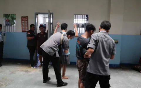 Lapas Kelas IIA Bekasi Gelar Penggeledahan Blok Kamar Hunian Warga Binaan