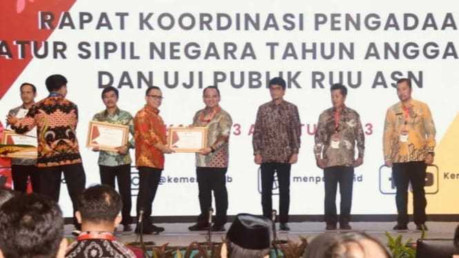 Kemenkumham Ri Raih Penghargaan Dengan Pengadaan Asn Terbaik 2023