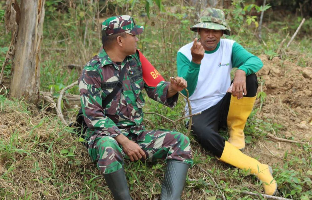 Tmmd Ke 117 Kodim 0601/Pandeglang, Babinsa Sebagai Pelopor Pembangunan Desa